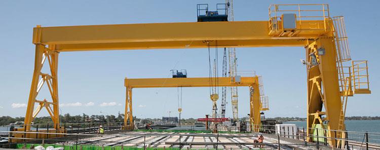 dBox тип двойна греда електрически количка портален кран, 10T, 20T, 50T, с CE, SGS, сертифицирани по ISO Box Type Double Girder Electric Trolley Gantry Crane,10T,20T,50T,with CE,SGS,ISO Certified